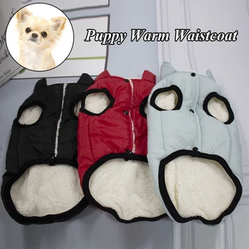Zimné Pet Kabát Oblečenie Pre Psov Teplé Oblečenie Pre Psy, Pre Malé Psy Vianočné Big Dog Srsť Zimné Oblečenie Chihuahua Vesta