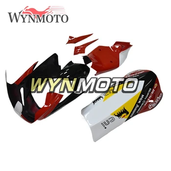 Nové Laminátové Racing Horské Pre Aprilia RSV4 1000 2010 - 2015 10 11 12 13 14 15 Motocykel Karosériou - Lesklá Červená Čierna Biela