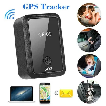 Mini GF09 GPS Tracker Auto Bike Locator Reálnom Čase Sledovanie Polohy Nahrávanie Hlasu Anti-stratil polohovacie zariadenie Zariadenie pre Dieťa Psa