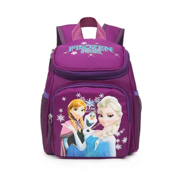 Disney mrazené Cartoon Školské tašky 2-5 Rokov Škôlky Roztomilé Dievčatká FrozenSpiderman Mini Batoh Princezná