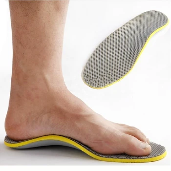 Muži Ortopedické Vložky 3D Flatfoot Ploché Nohy S Protetických Arch Support Vložky Vysoký Oblúk Obuvi Pad Insole