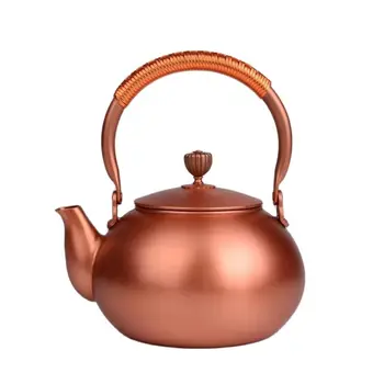 Čistej medi čaj hrniec čínsky kanvica čínsky kanvica yixing čaj a hrnce kotlíky theepot teepot teaware čaj nastaviť čaj kanvica