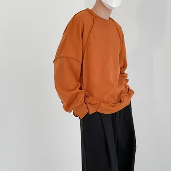 2021 jar nové osobnosti dizajn sveter pánske kapucňou dlhým rukávom klesnutie tričko pekný in wild voľné