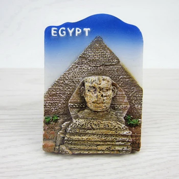 Egypt Turistické Suveníry, Magnety Na Chladničku Sphinx Živice Chladnička Magnetických Nálepiek Domova Creative Decoration Cestovného Ruchu Darček