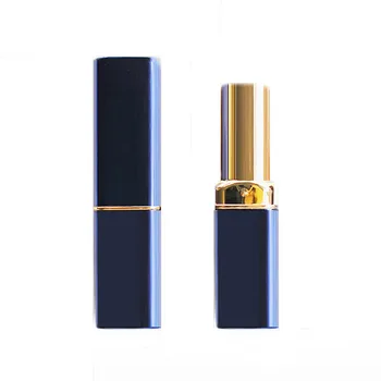 30pcs Laser blue / black pearl pery rúry elegantný oblúk v tvare štvorca plastové rúž trubice, prázdne trubky rúž, lesk na pery trubice
