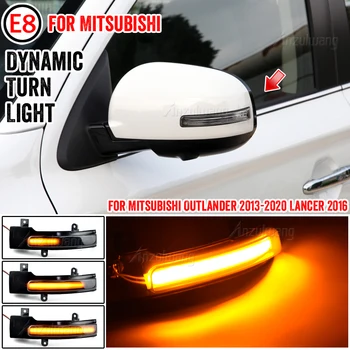 LED Bočné Krídlo Dynamické Zase Signál Svetlo Spätného Zrkadla Indikátor pre Mitsubishi Outlander 2013-2020 Lancer 2016 OEM 8351A135