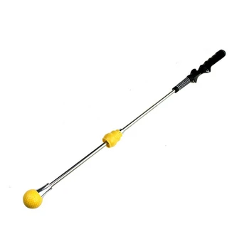 Golf Swing Praxi Stick Magnetické Absorpcie Zvuku Rytmus Stick 4-Rýchla Úprava Rukoväte Začiatočník Exerciser