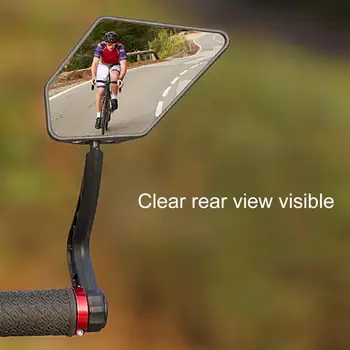 Oteruvzdorné Bicykel Späť Pohľad Zrkadlo Flexibilné Jednoduchá Inštalácia Univerzálna Kompaktná Veľkosť, jazda na Bicykli Spätné Zrkadlo