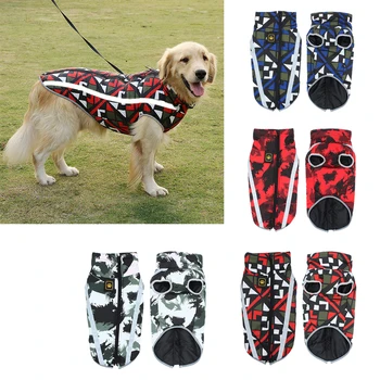 Veľký Pes Vesta Bunda, Kabát Zimné Nepremokavé Teplé Pet Oblečenie pre Malé Veľké Psy Chihuahua Pug francúzsky Buldog Oblečenie