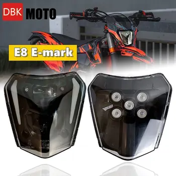 Enduro Motocykel LED Reflektor Pre V EXCF SX SXF XC XCF XCW XCF-W 125 150 250 300 350 450 WR250 Dirt Bike Svetlomet Montáž