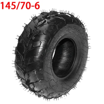 6 palcový 145/70-6 vákuové pneumatiky predné alebo zadné koleso na 50cc-110cc ATV Dirt Bike kosačky na trávu poľnohospodárskej príslušenstvo vozidla