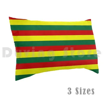 Bolívia Guinea Vlajka Grenada Mali Senegal Portugalsko Pruhy Vankúš Vytlačené 50x75 Bolívia Guinea Vlajka