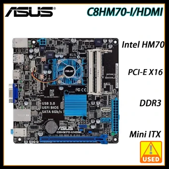 ASUS C8HM70-I/HDMI Doske DDR3 základná Doska-Mini ITX PCI-E X16 Intel HD Graphics 2000 USB3.0 SATA 6Gb/s, systém UEFI BIOS