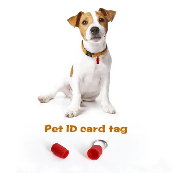 Pet prívesok Anti-stratené karty adries Mačka a pes šperky Pet ornament ID karty