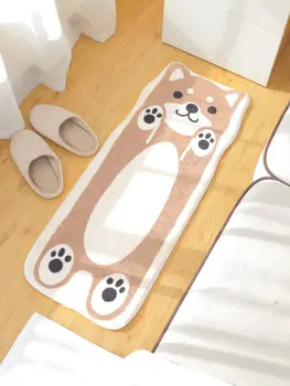 Deti Cartoon Koberec Pes, Mačka, Medveď Panda Roztomilý Spálňa Non-Slip Soft Pad