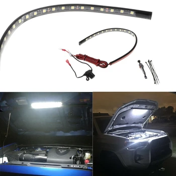 Auto Universal Pod Kapotu Motora, Oprava 36 cm LED Svetlo, Bar s Prepnite Ovládací Dropshipping 