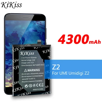 Vysoká Kvalita 4300mAh Nabíjateľnú Batériu Telefónu pre UMI Umidigi Z2 Smart Telefónu Batérie