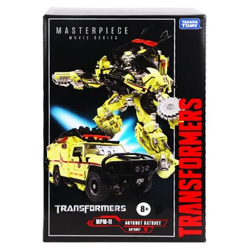 TAKARA TOMY Skutočné Transformers Film Verzia MPM11 Ratchet Majster Kus Akčná Figúrka Model Hračky pre Chlapcov Darček Kolekcie